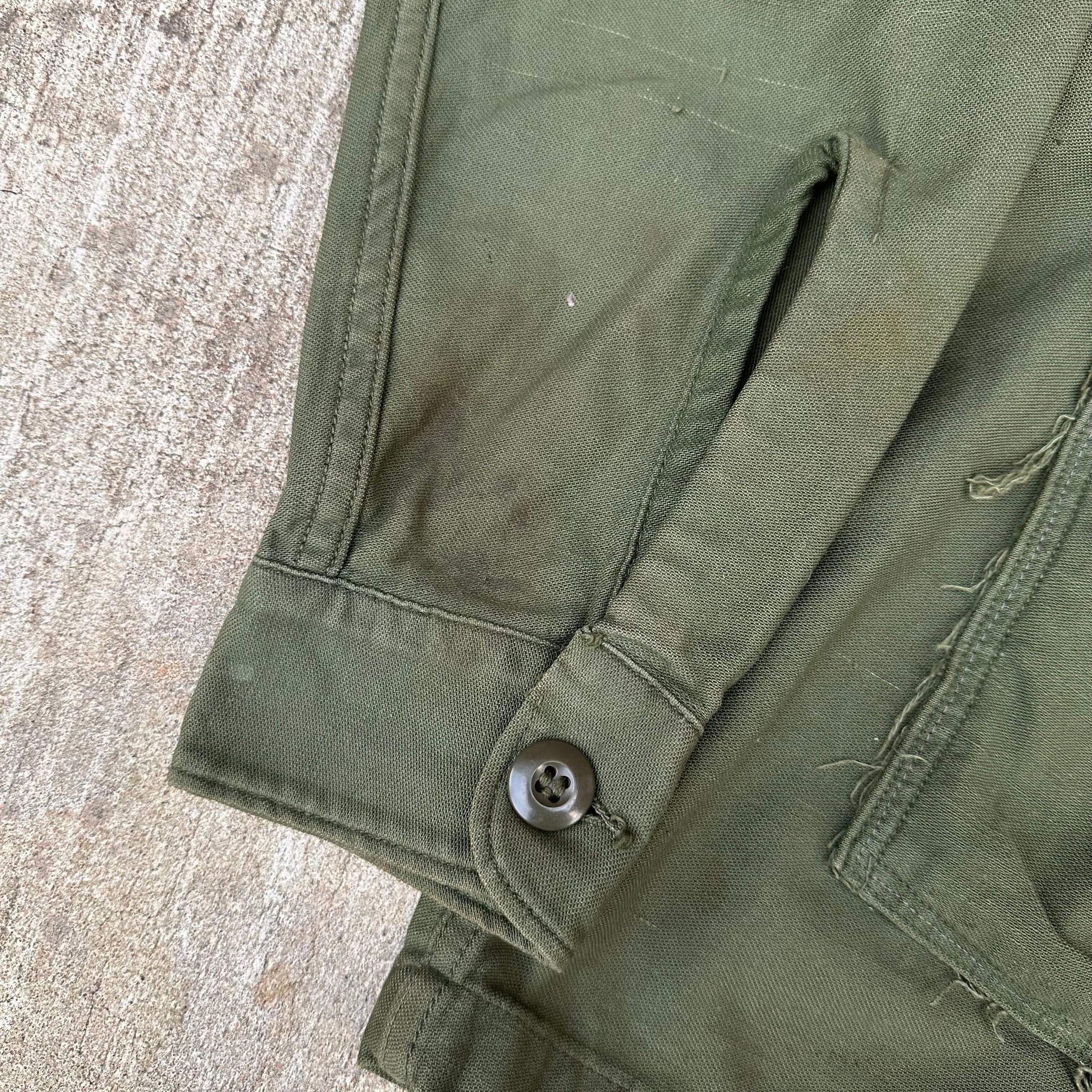 1960’s OG-107 Four Pocket Fatigue Shirt 25” Chest