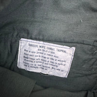 1960’s Near Mint Poplin Jungle Trousers Medium Regular