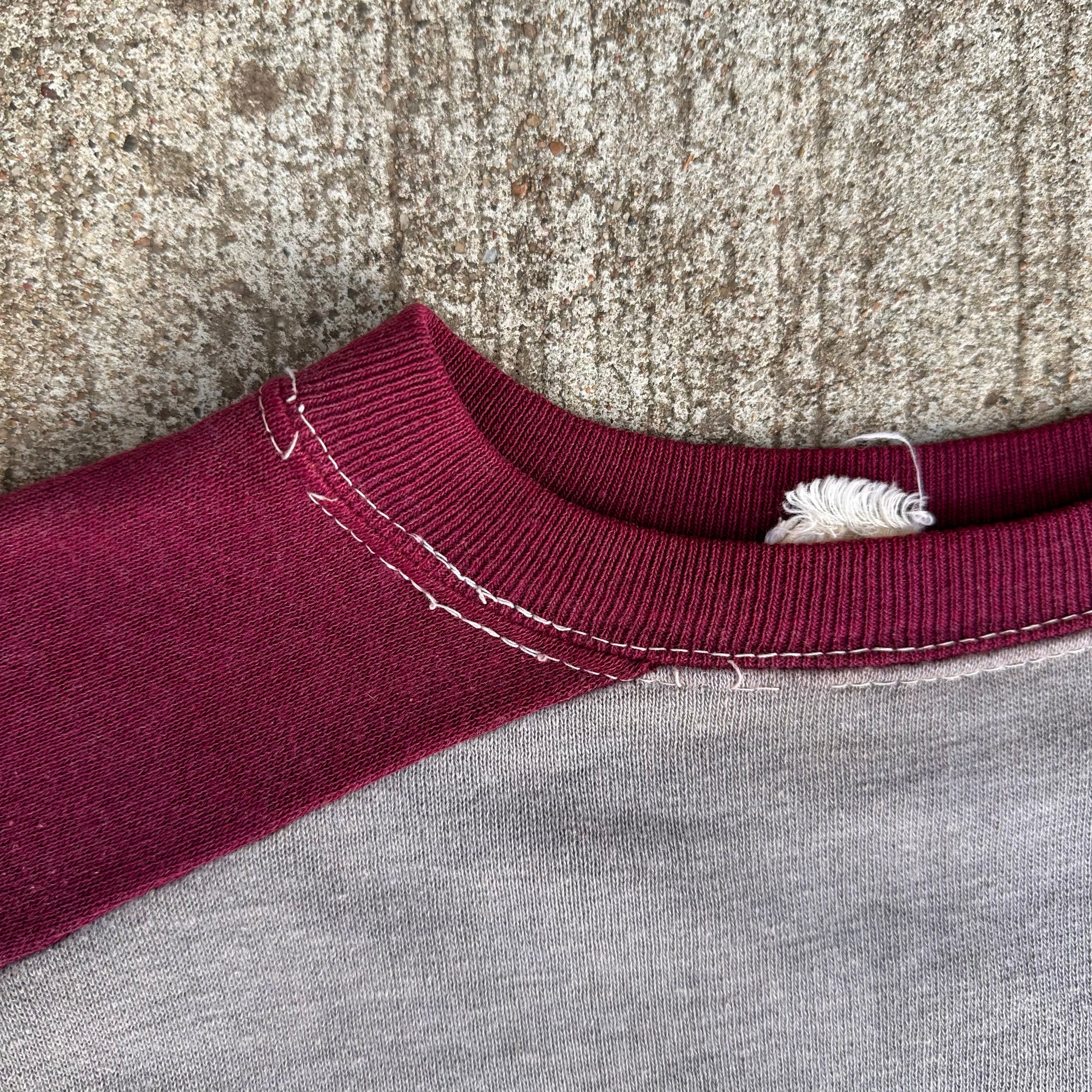 1970’s Color-Blocked Freedom Sleeve Crewneck Sweatshirt Medium