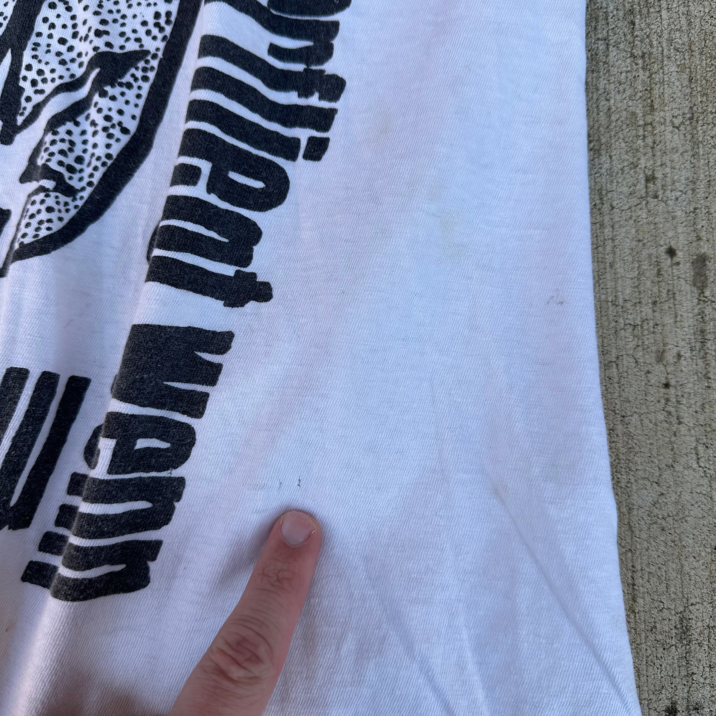 1980’s Brian Brian Martin Atkins Solo Project T-Shirt Large