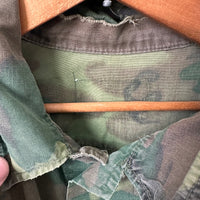 1960’s Poplin ERDL Camo Jungle Jacket Large Regular