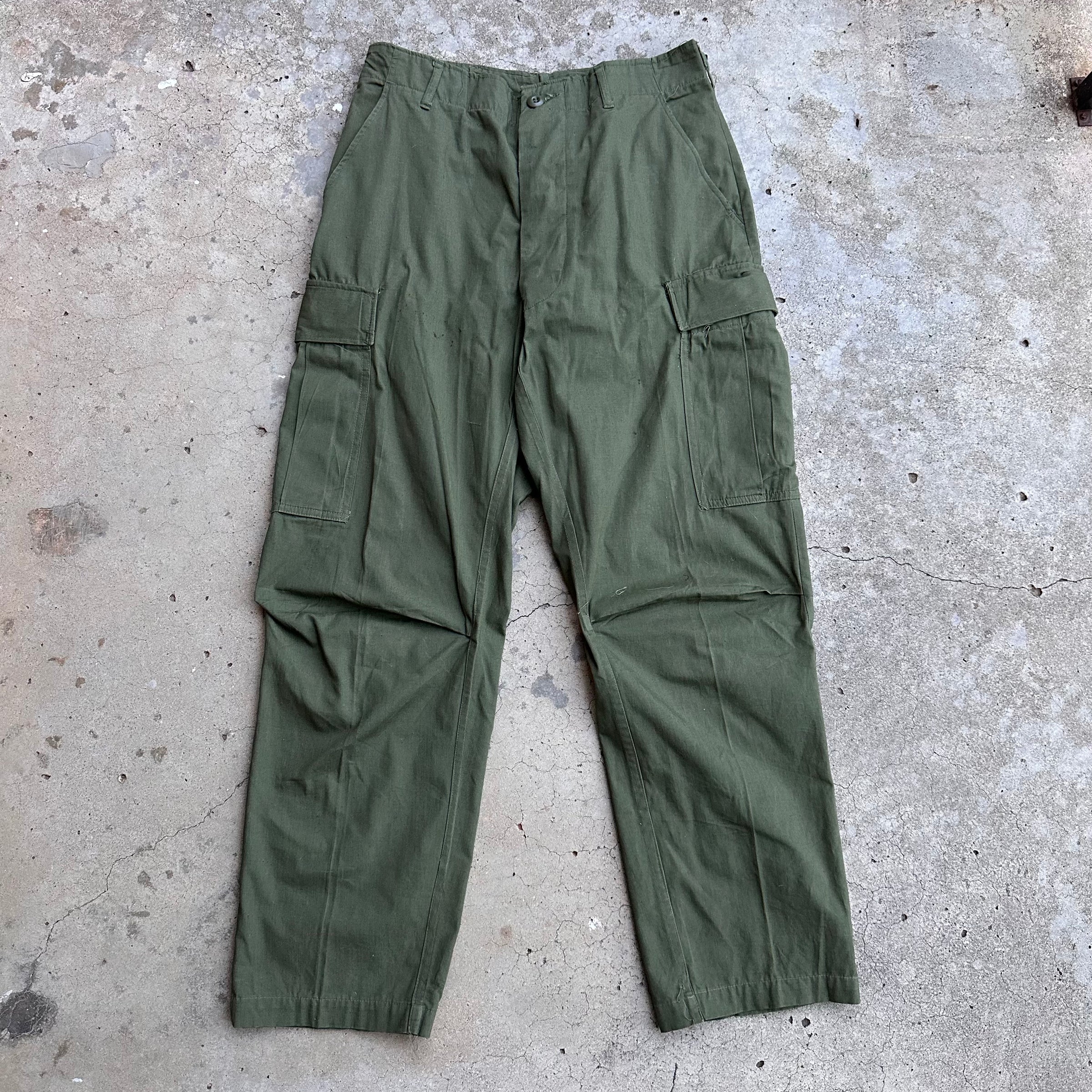 1960’s Near Mint Poplin Jungle Trousers Medium Regular
