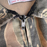 1970’s Neet Products Vertical Tiger Stripe Hunting Jacket XL