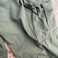 1960’s Vietnam War Second Pattern Poplin Jungle Pants Small Long