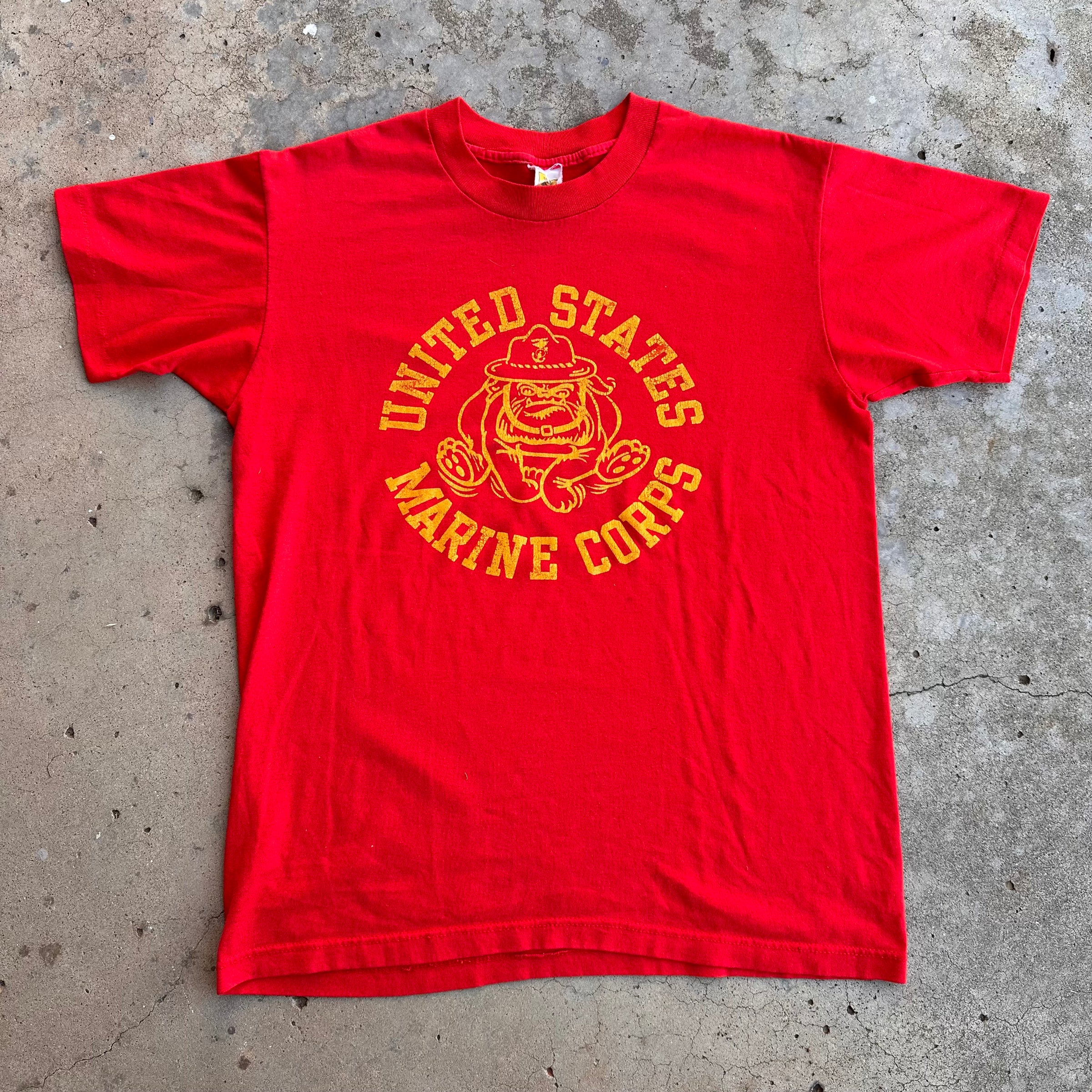 1970’s/80’s USMC Bulldog T-Shirt Medium