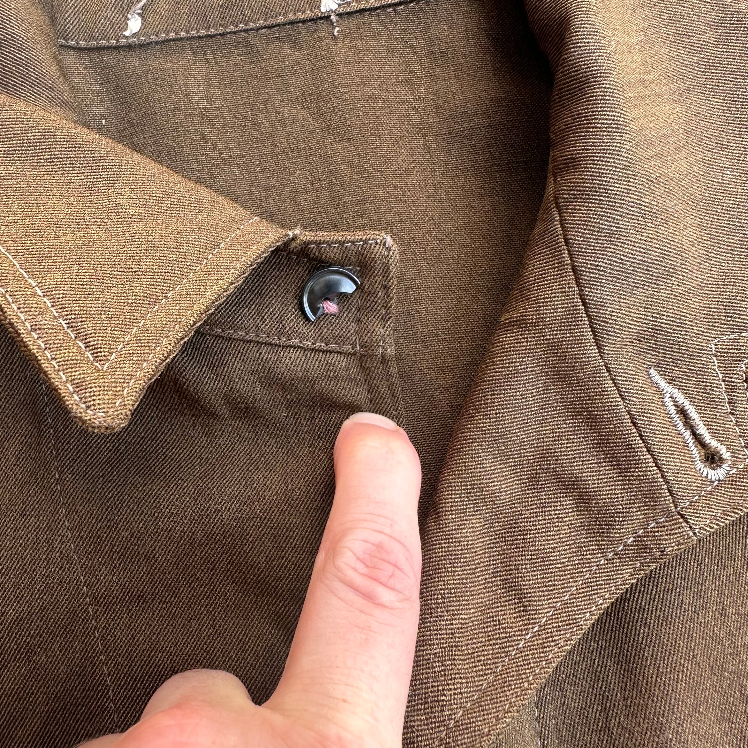 1940’s/50’s United Parcel Service Wool Work Jacket Medium 23” Chest