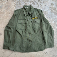 1940’s WWII Women’s Army Corps HBT Fatigue Shirt Medium
