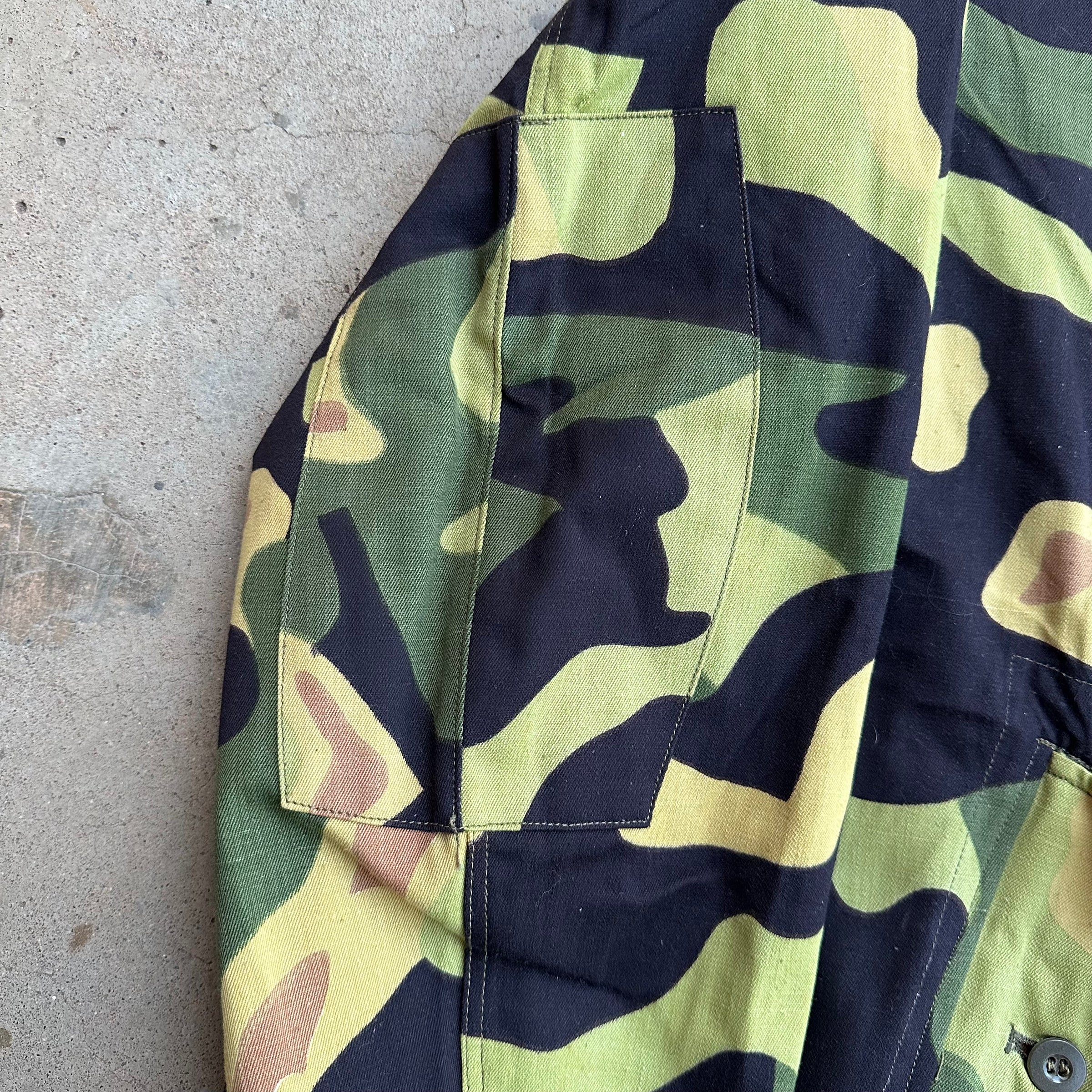 1960’s Deadstock Czech MLOK Salamander Camo Jacket Medium