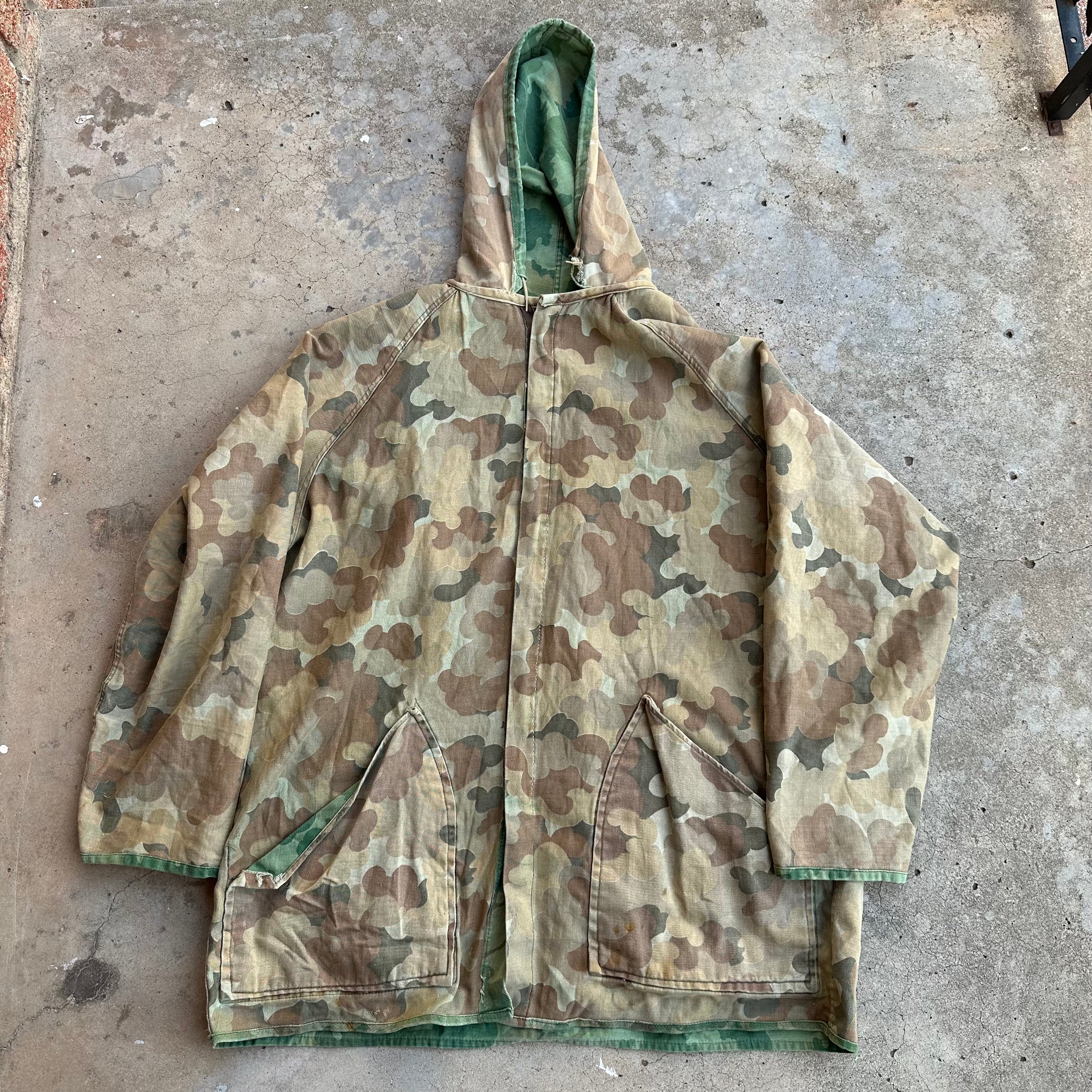 1970’s Kamo Brand Reversible Mitchell Camo Hunting Jacket XL
