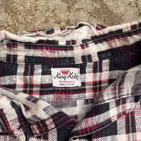 1950’s/60’s King Kole Printed Cotton Flannel Shirt XL