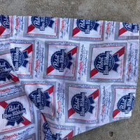 1970’s PBR Beer Print Short Sleeve Shirt XL