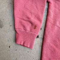 1950’s/60’s Faded Red Raglan Crewneck Sweatshirt 21” Chest