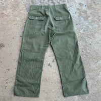 1940’s/50’s HBT Fatigue Pants 29” Waist
