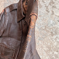 1940’s Hercules Horsehide A-2 Style Leather Jacket