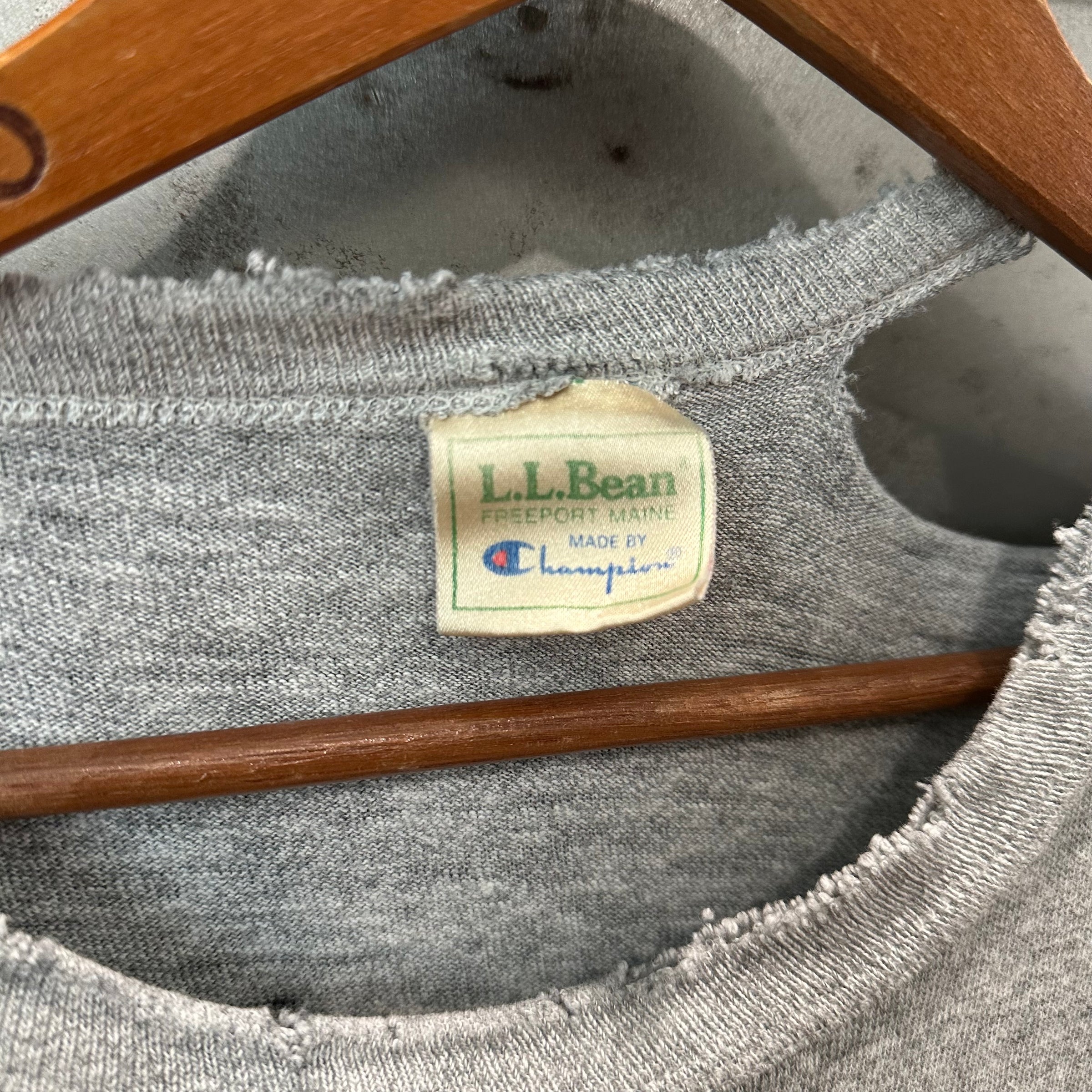 1980’s LL Bean Champion Cotton/Rayon Blend T-Shirt L/XL