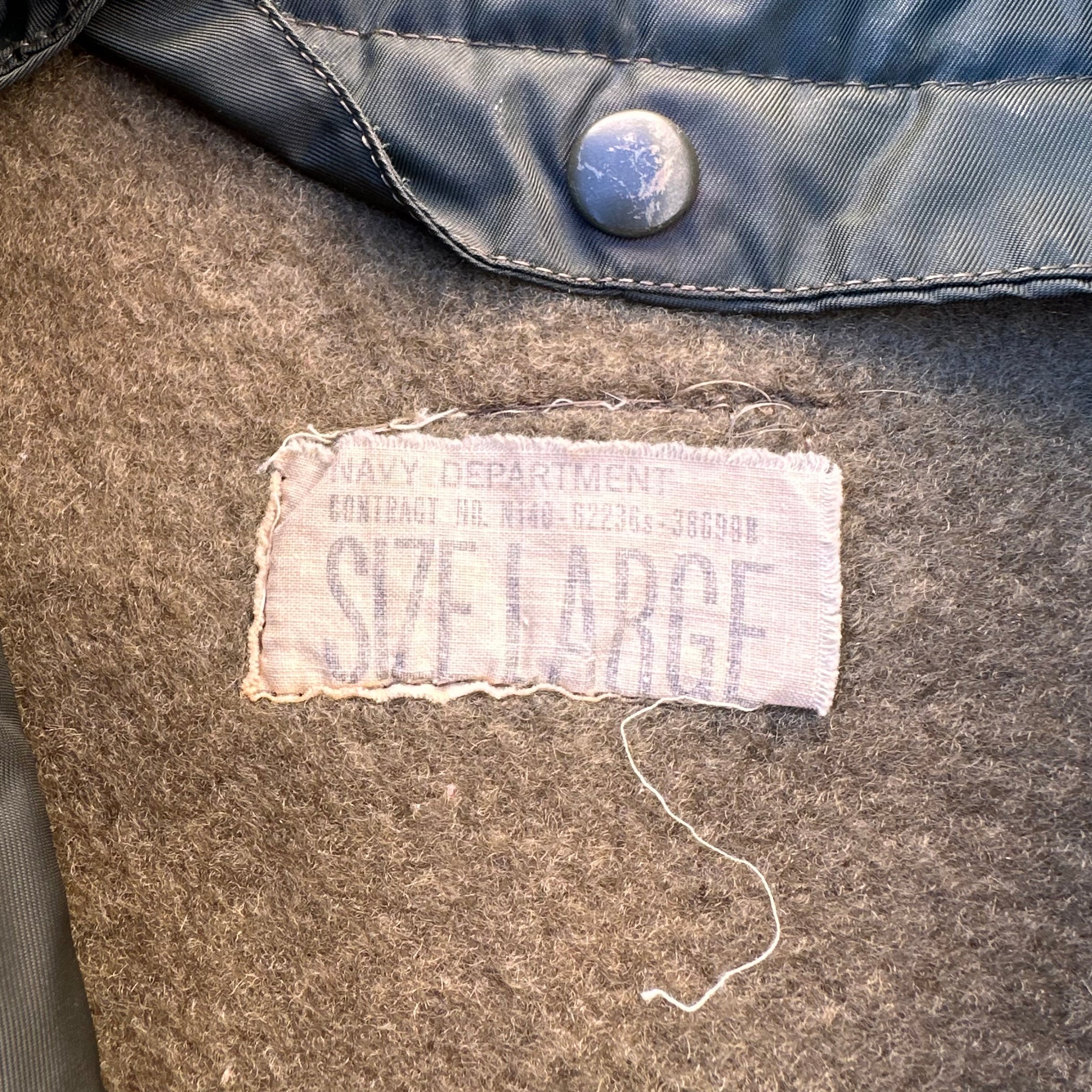 1950’s USN Extreme Cold Weather Deck Jacket Large