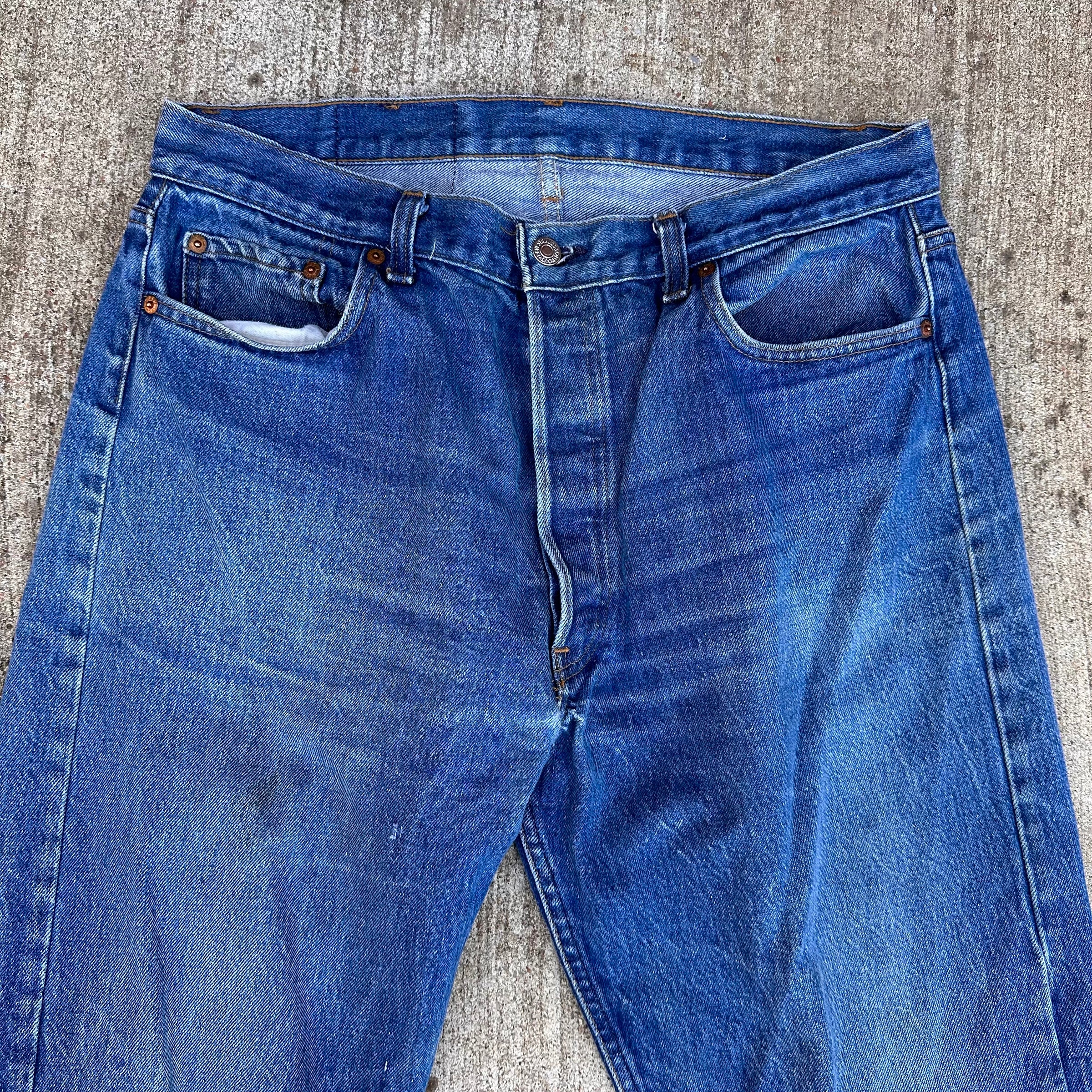 1980’s Levi’s 501 Denim Jeans 34” x 32”