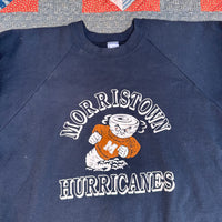1990’s Morrison Hurricanes Black Raglan Crewneck Sweatshirt XL