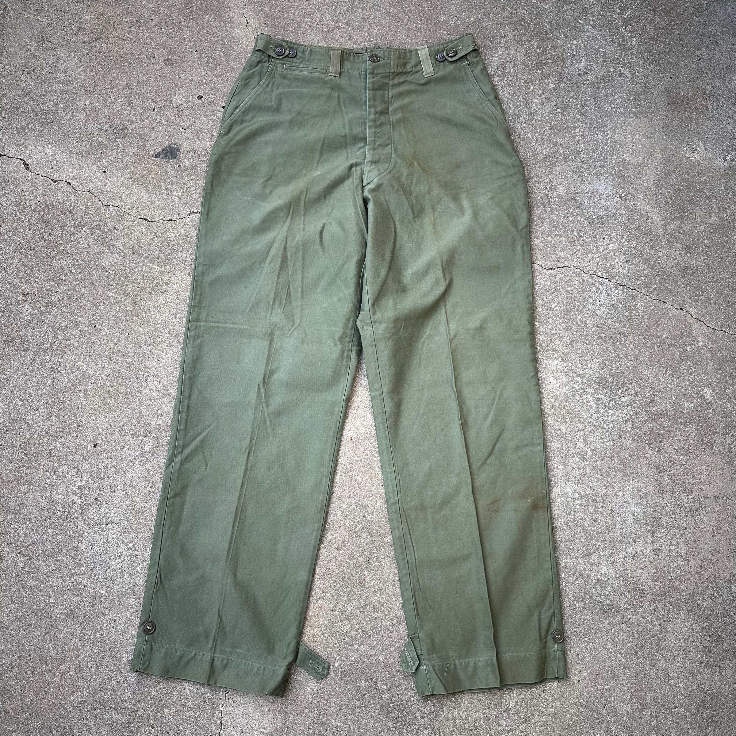 1940’s WWII M-43 Field Trousers 34” x 33.5”
