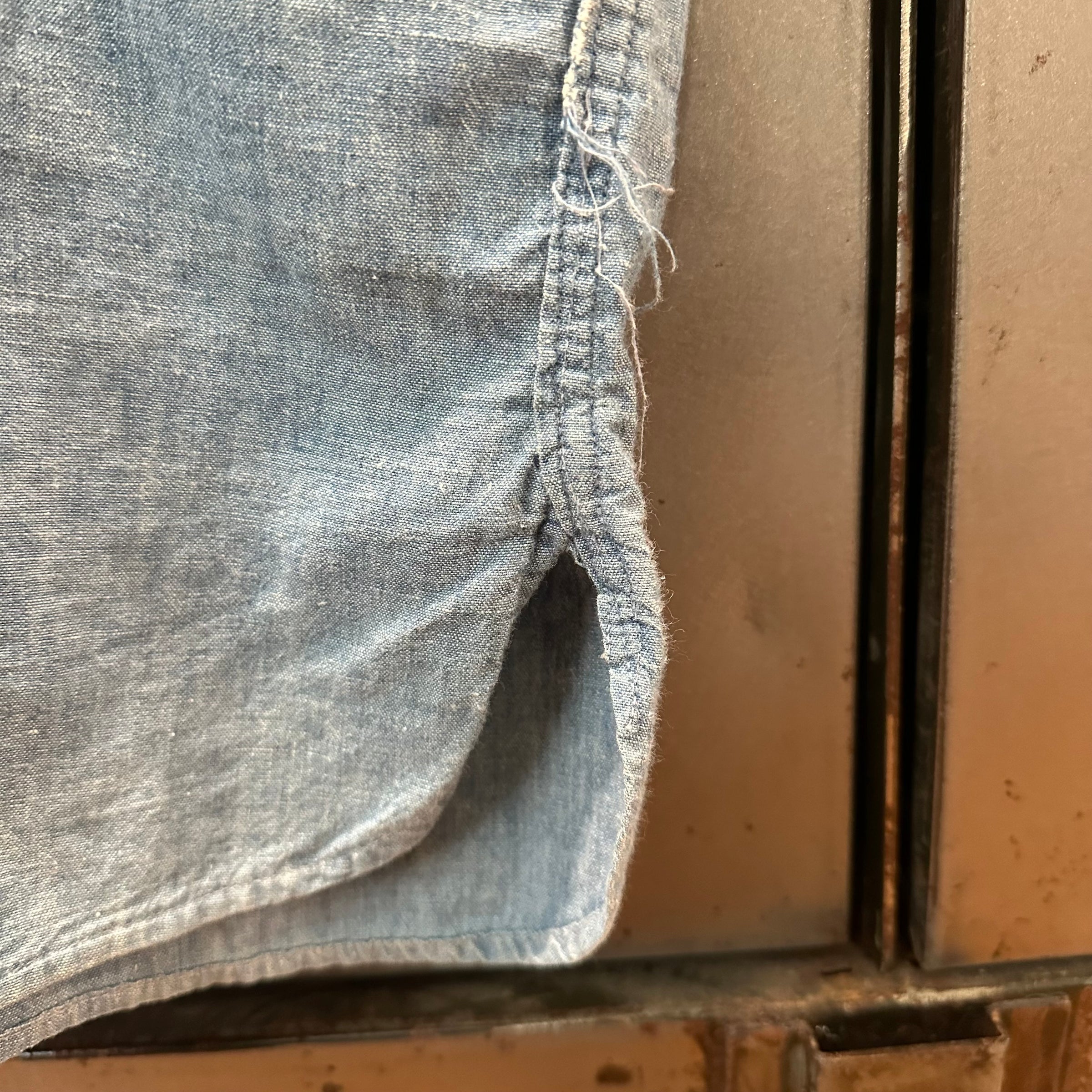 1950’s King Kole Chambray Work Shirt XL