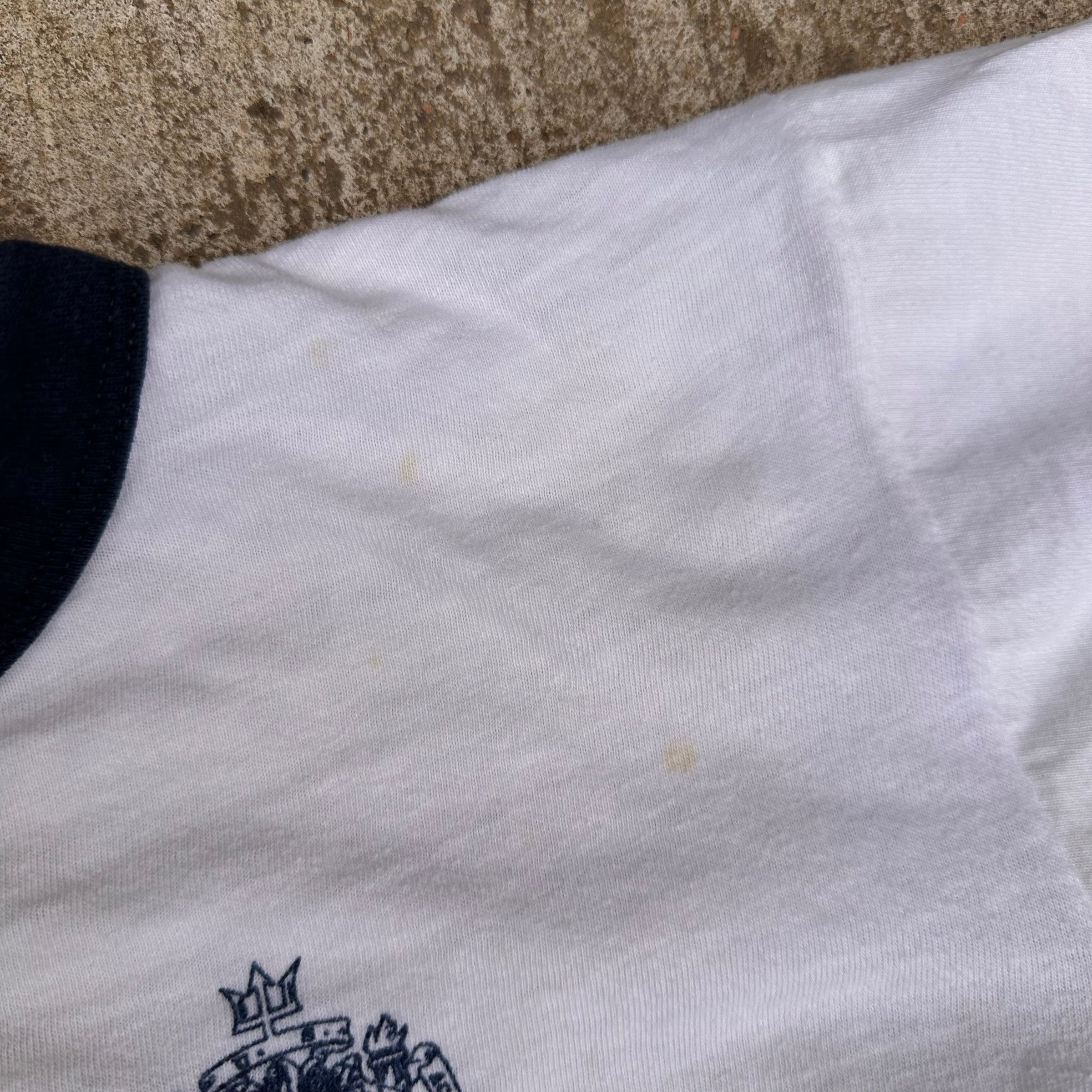 1980’s US Naval Academy Champion Ringer T-Shirt Small