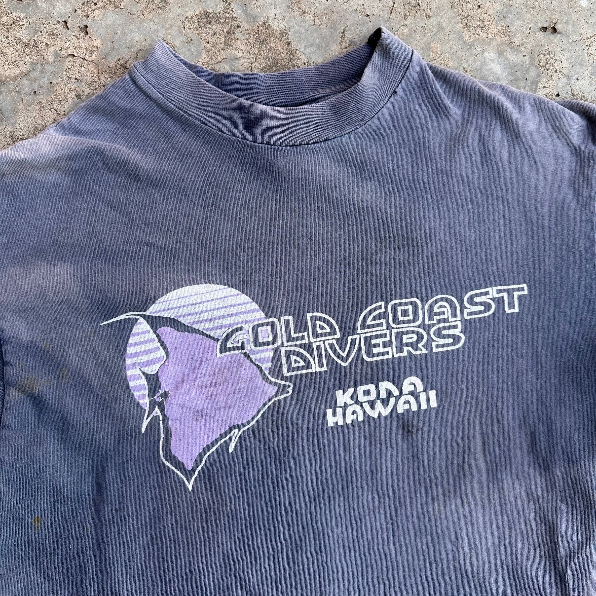 1980’s Gold Coast Divers Hawaii T-Shirt Small