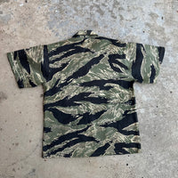 1960’s Modified Okinawa Tiger Stripe Shirt A-S