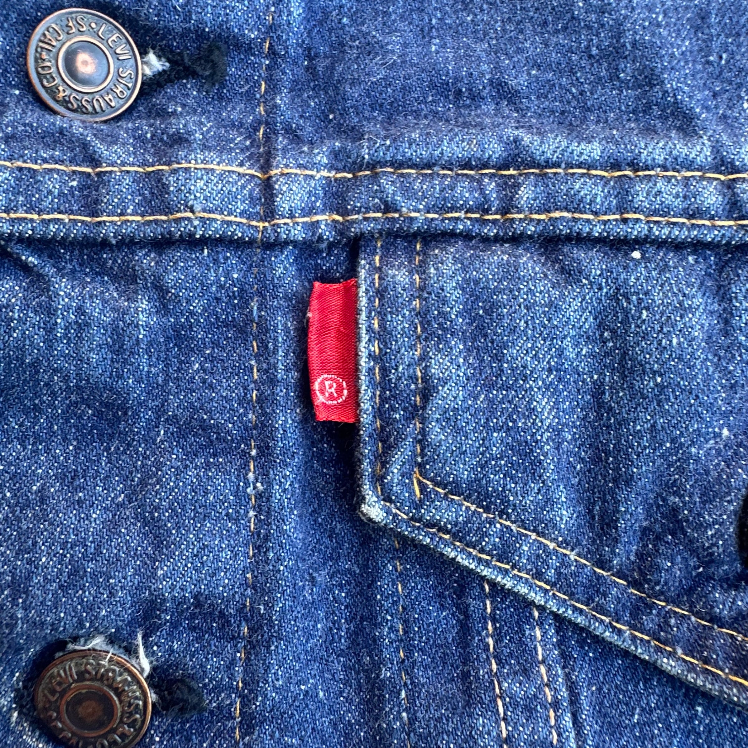 1970’s Levi’s Type 3 Denim Jacket 22" Chest
