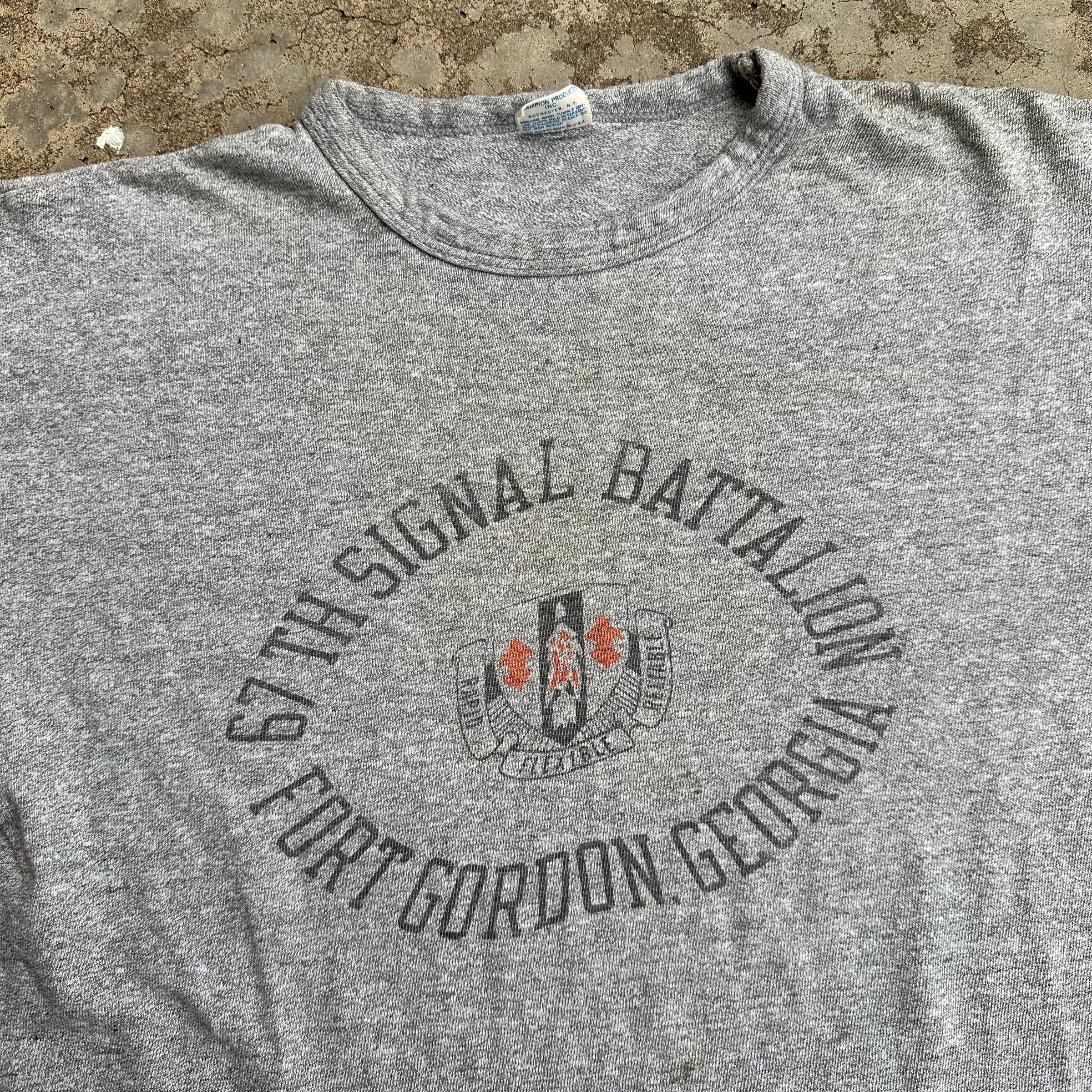 1970’s 67th Signal Battalion Champion Blue Bar T-Shirt