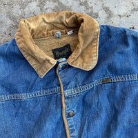 1960’s Wrangler Sherpa Lined Denim Jacket Size 42