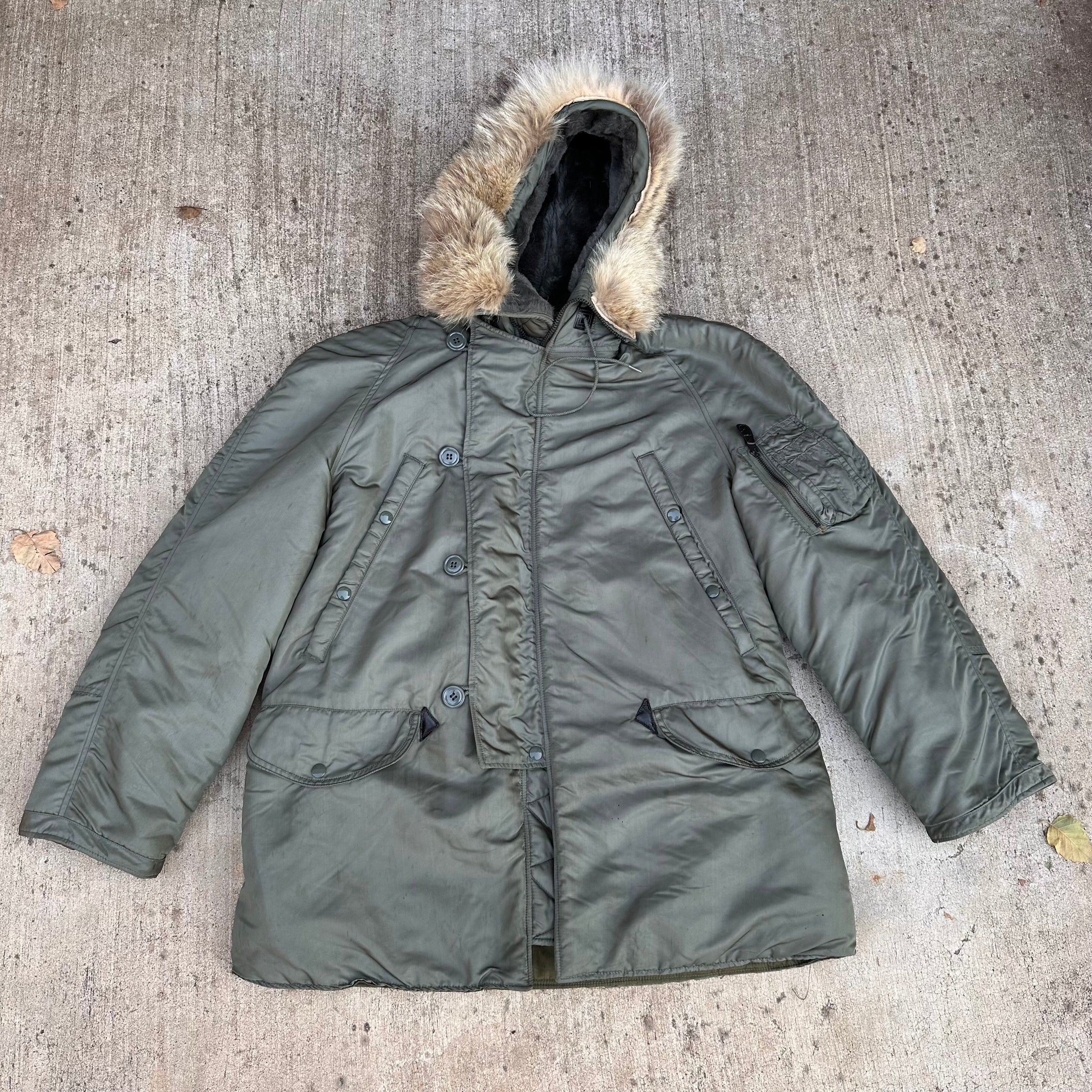 1960’s USAF N-3B Flight Jacket Size Medium