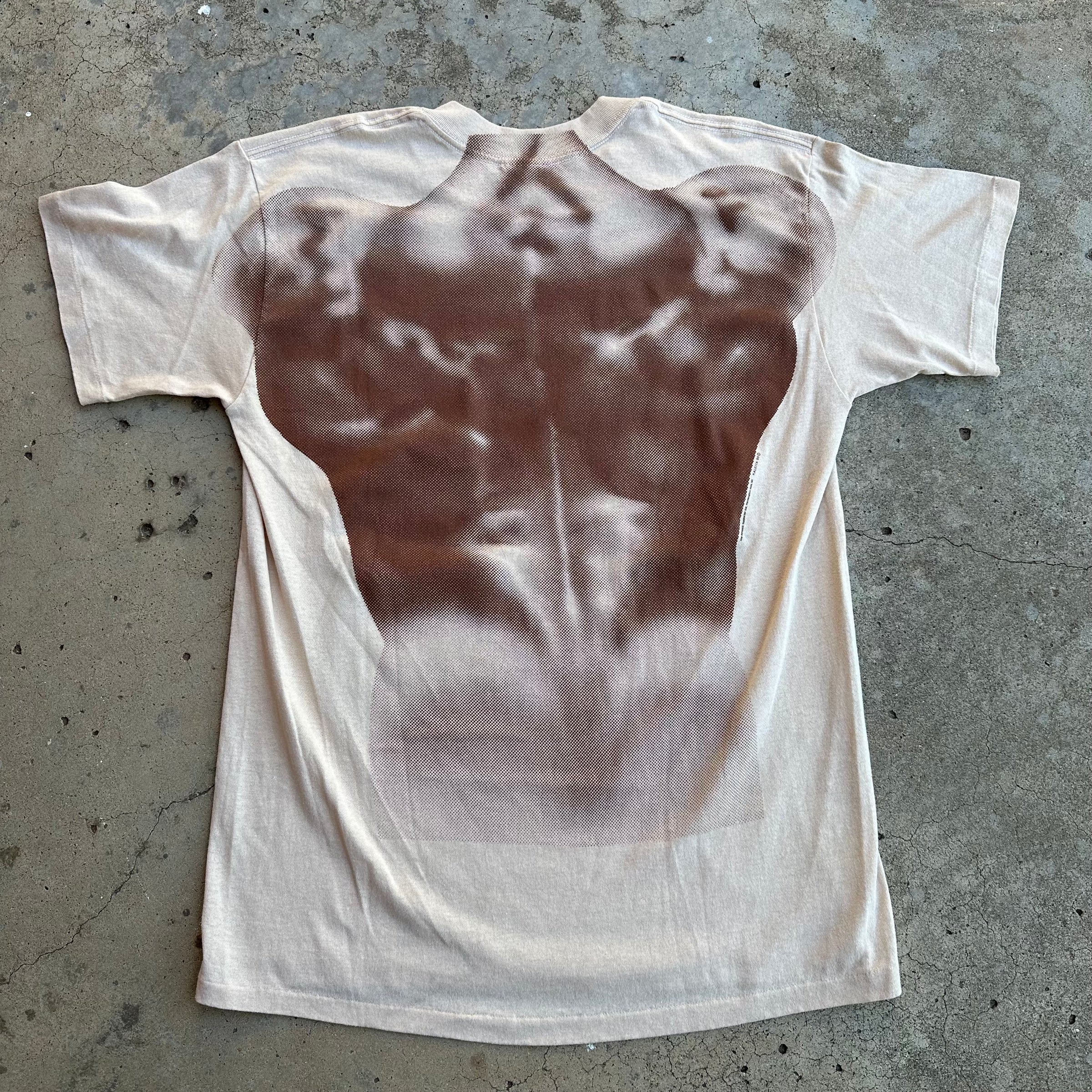 1980’s Kalieta Male Muscle Body T-Shirt Medium