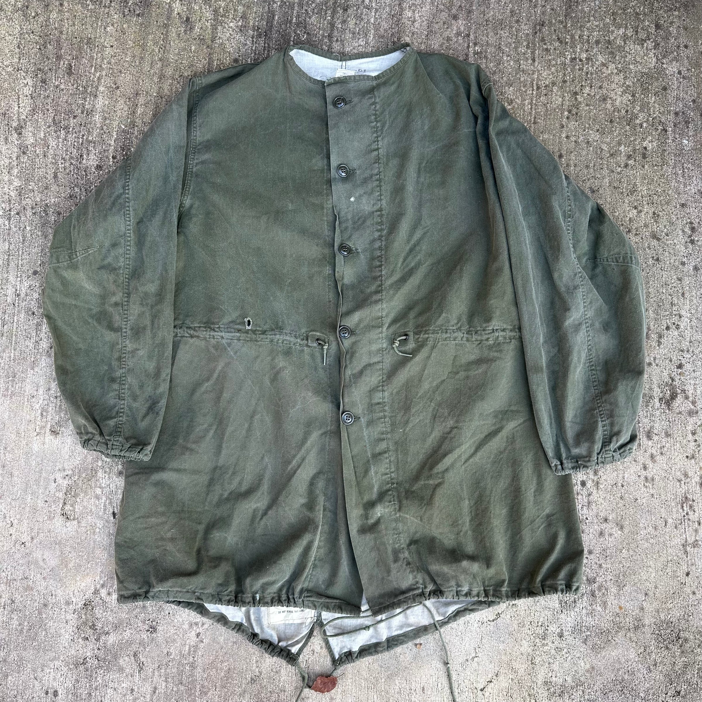 1960’s Vietnam War Vesicant Gas Protective Coat Small