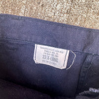 1970’s USN Dark Blue Utility Trousers 31” x 32”