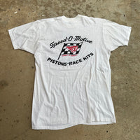 1960’s Speed-O-Motive Drag Racing T-Shirt Large