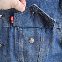 1970’s Deadstock/Rigid Levi’s Type 3 Denim Jacket 50L