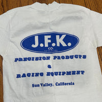1970’s Deadstock J.F.K Stock Car Racing Equipment T-Shirt Small