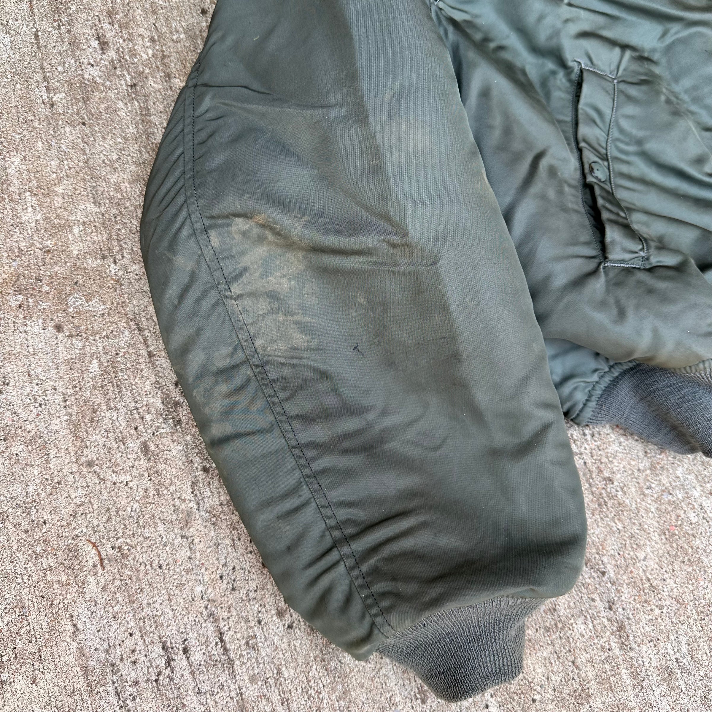 1960’s MA-1 Flight Jacket XL 28” Chest