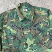 1960’s Mint Named ERDL Camo Jungle Jacket Small Short