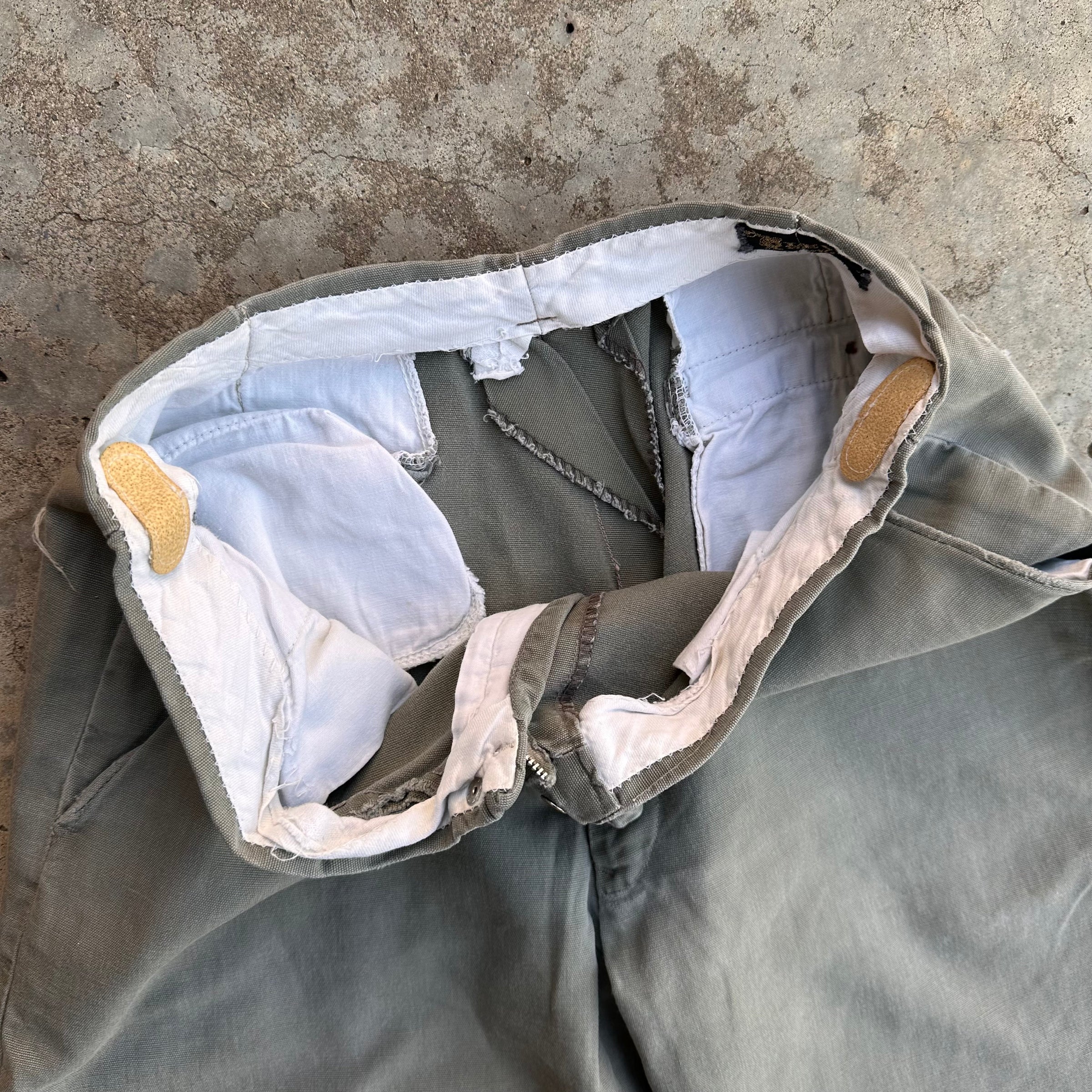 1940’s Levi’s Sportswear Grey Cotton Pants 30” x 31”
