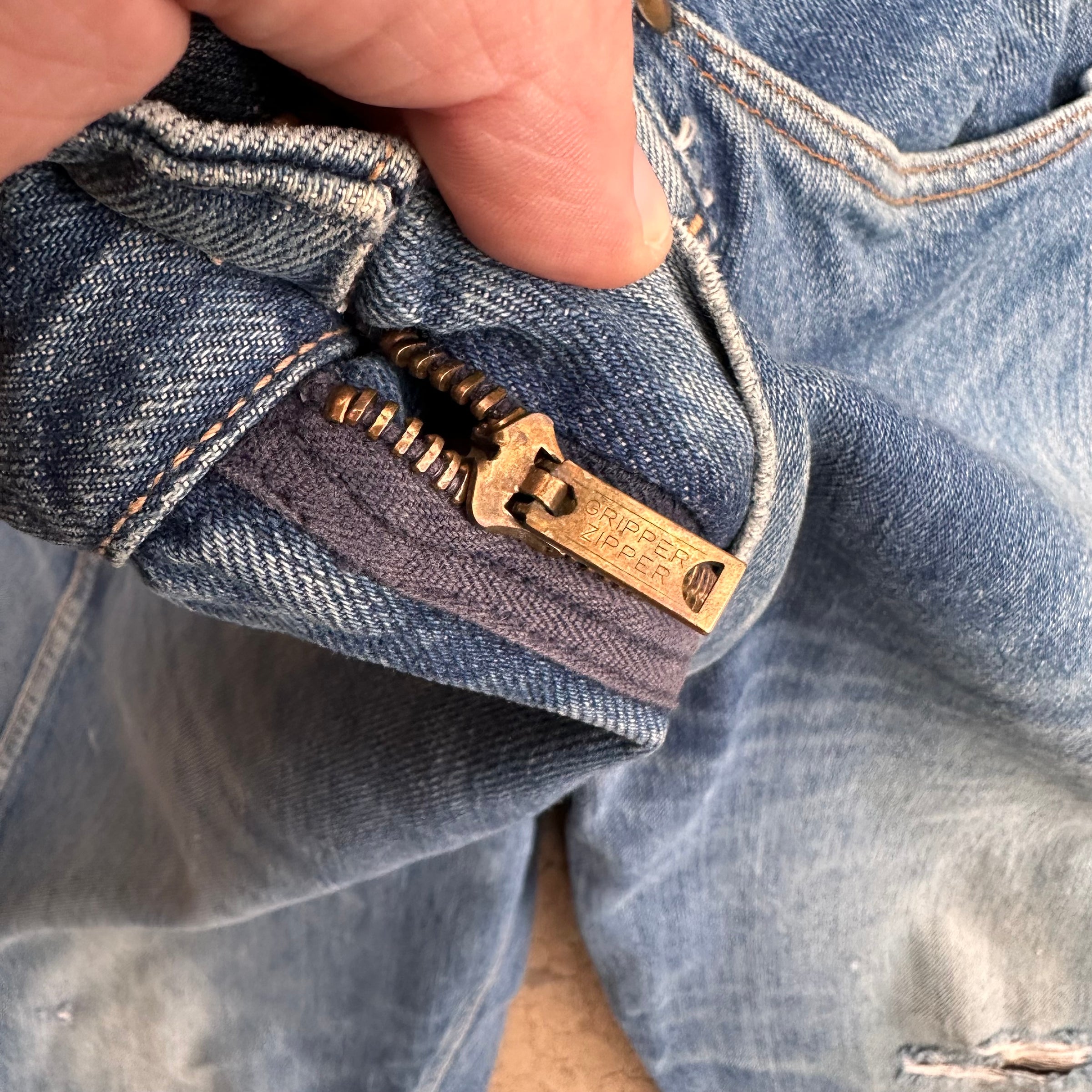 1950’s Anthony’s Buckhide Denim Jeans 34” Waist