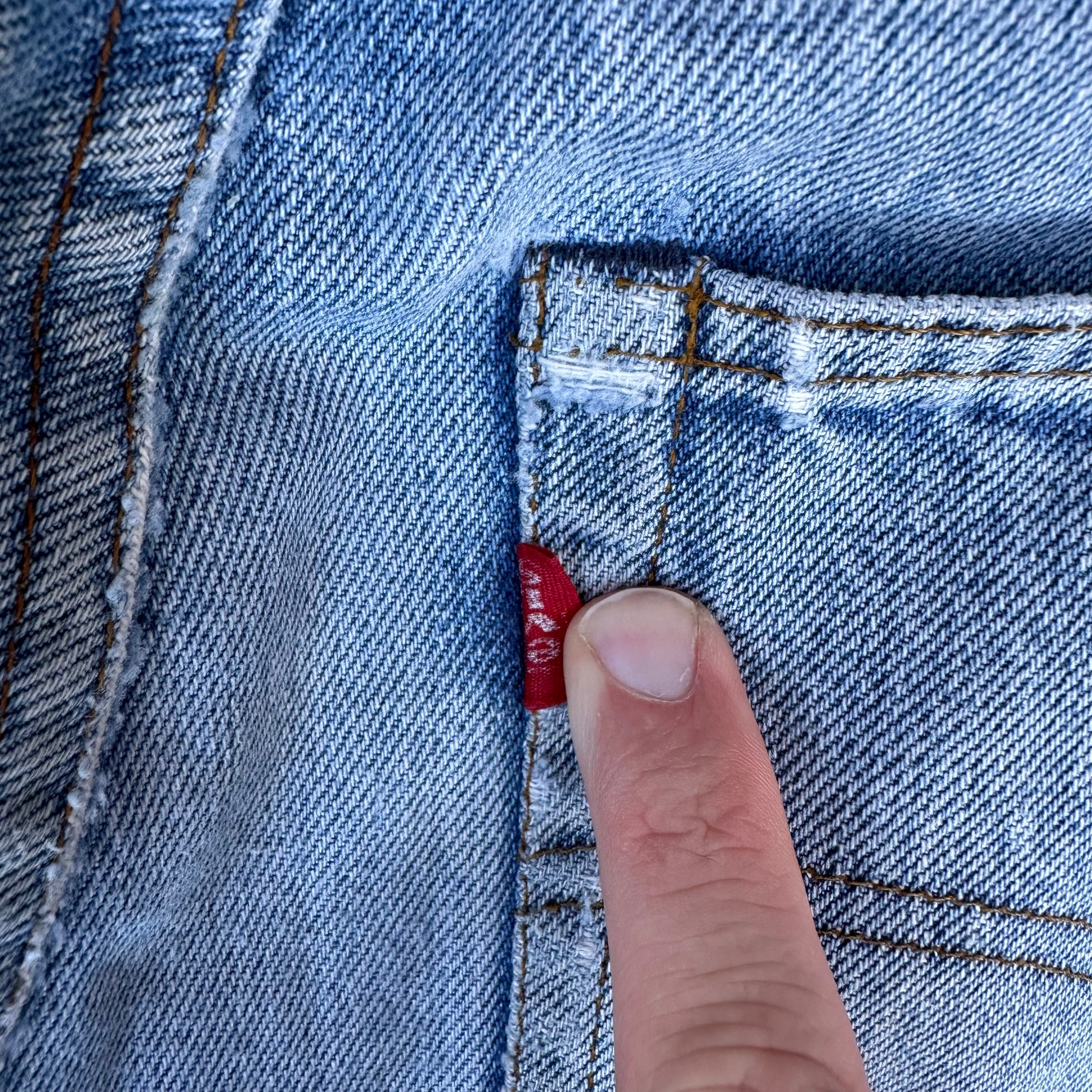 1980’s Levi’s 501 Redline Denim Jeans 32" x 29"