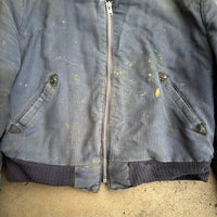 1960’s Jungle Cloth Bomber Style Jacket XL