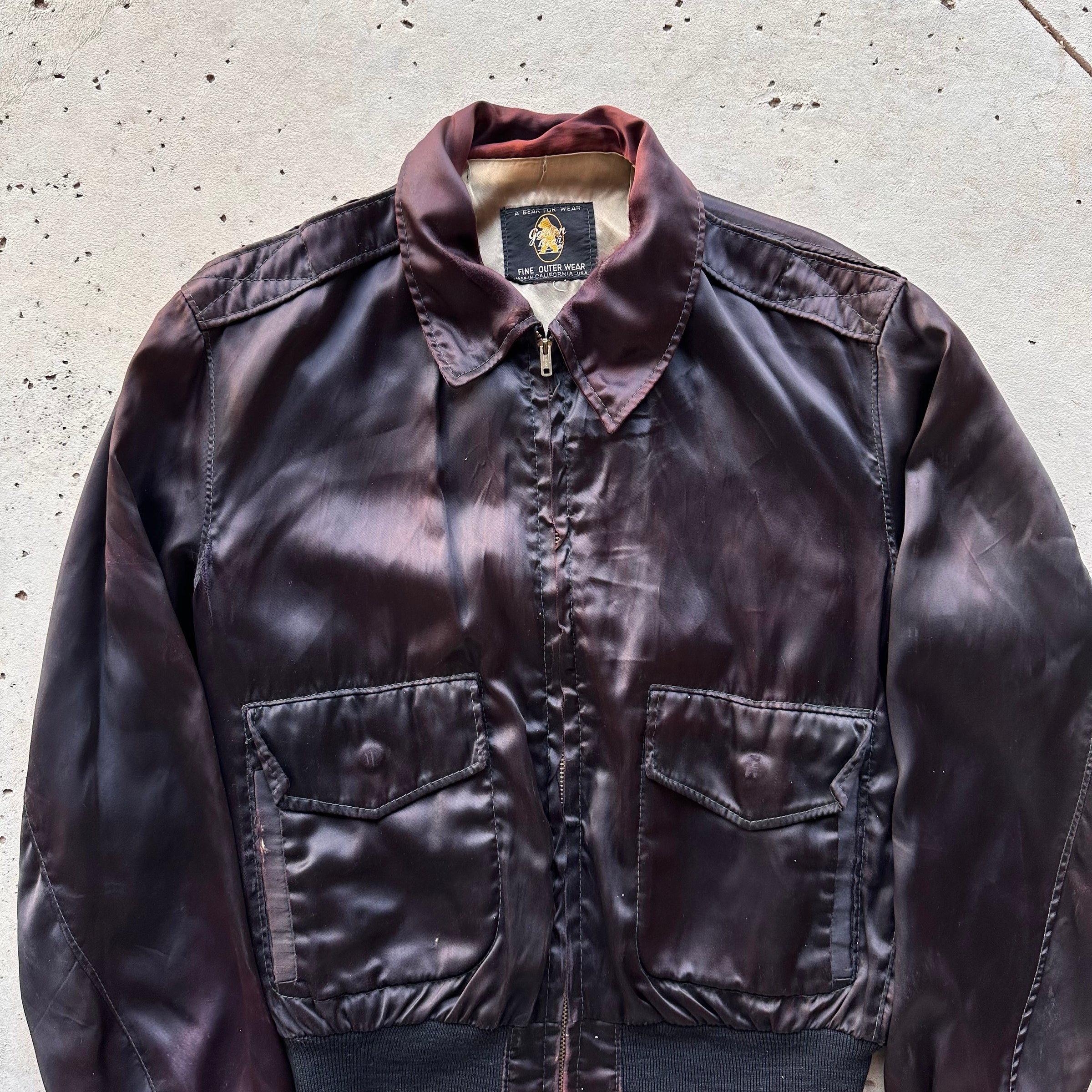 1978 Jefferson Starship Earth Tour Gabardine Jacket Large