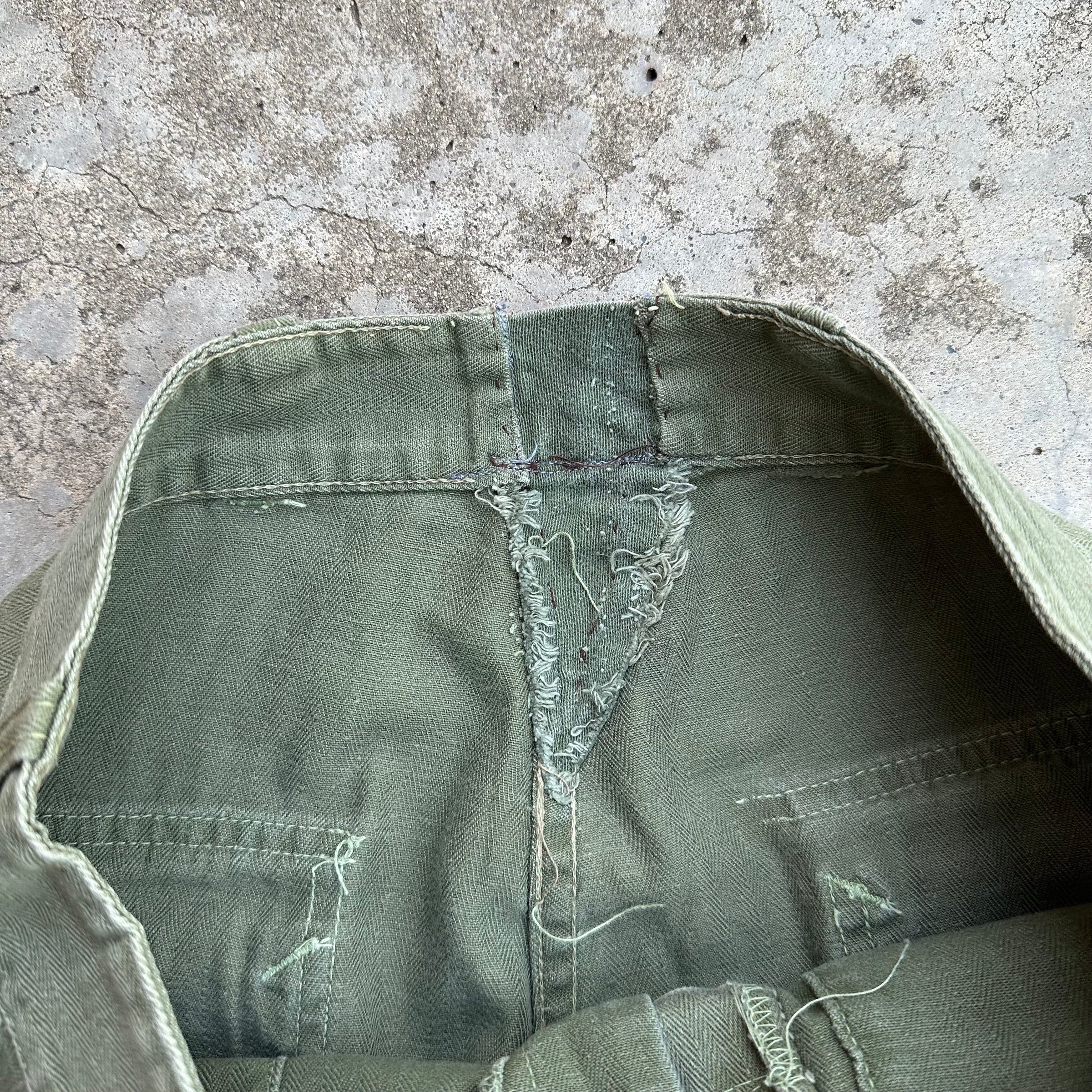 1940’s/50’s HBT Fatigue Pants 29” Waist