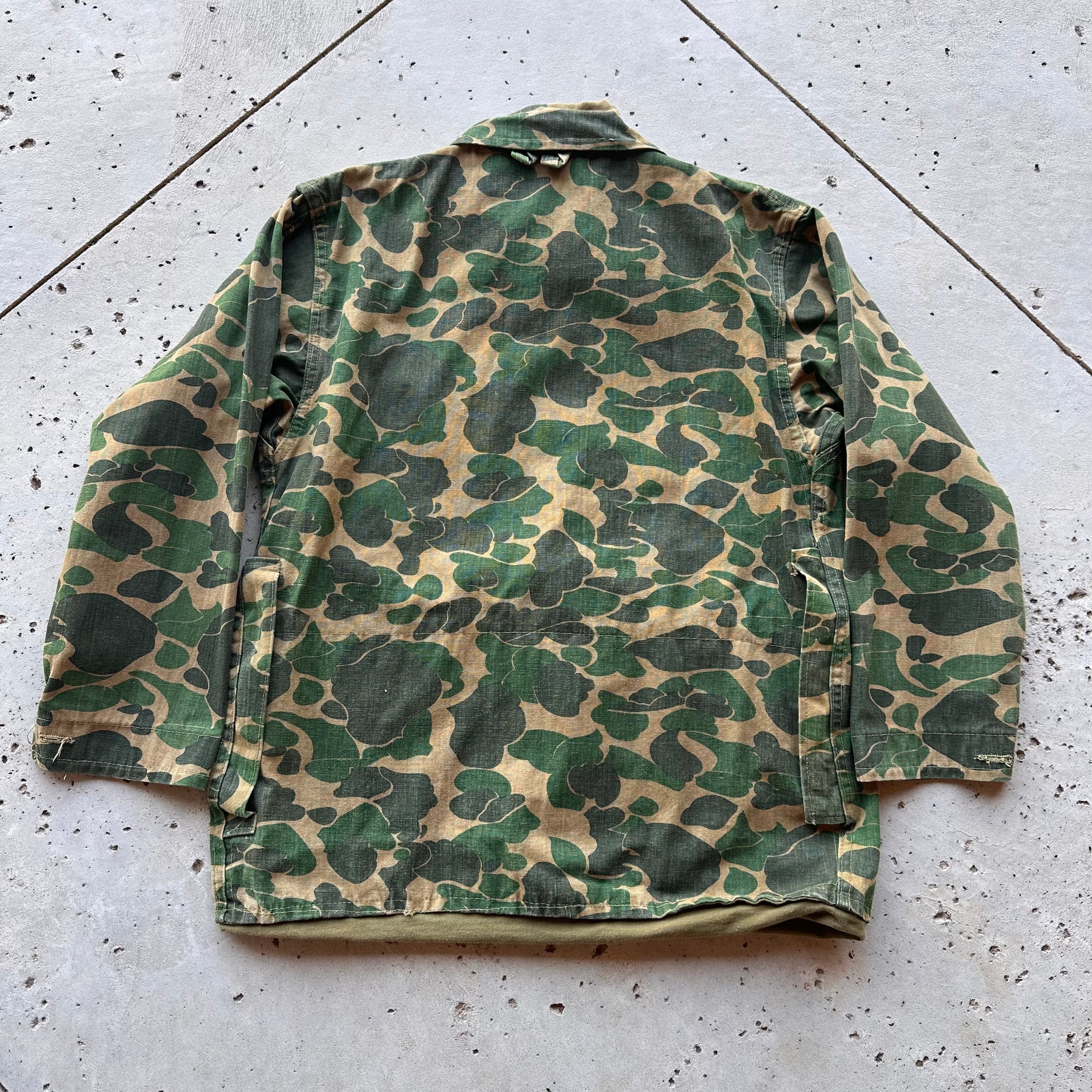 1960’s Bullseye Bill Duck Hunter Camo Hunting Jacket Medium