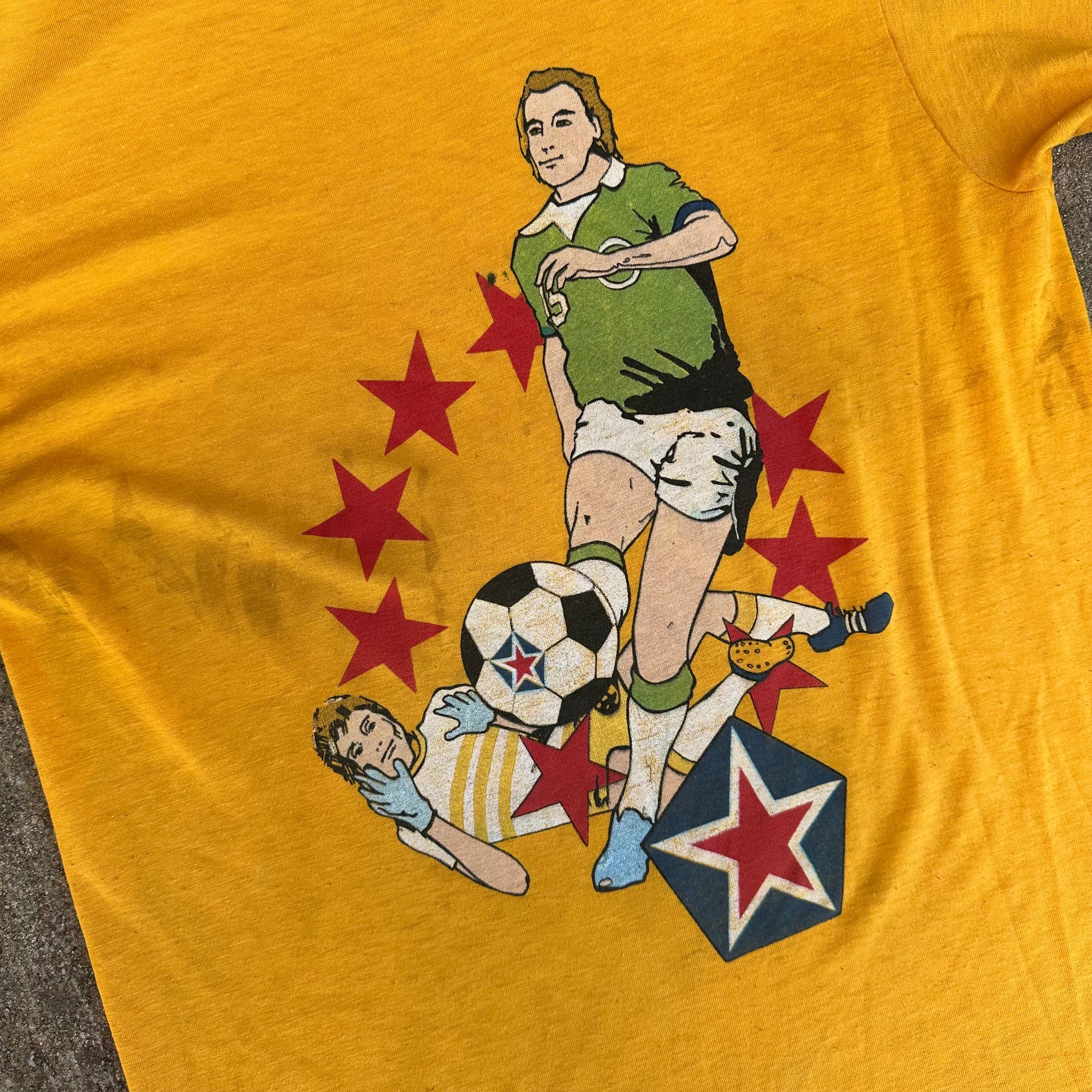 1970’s Soccer T-Shirt Small