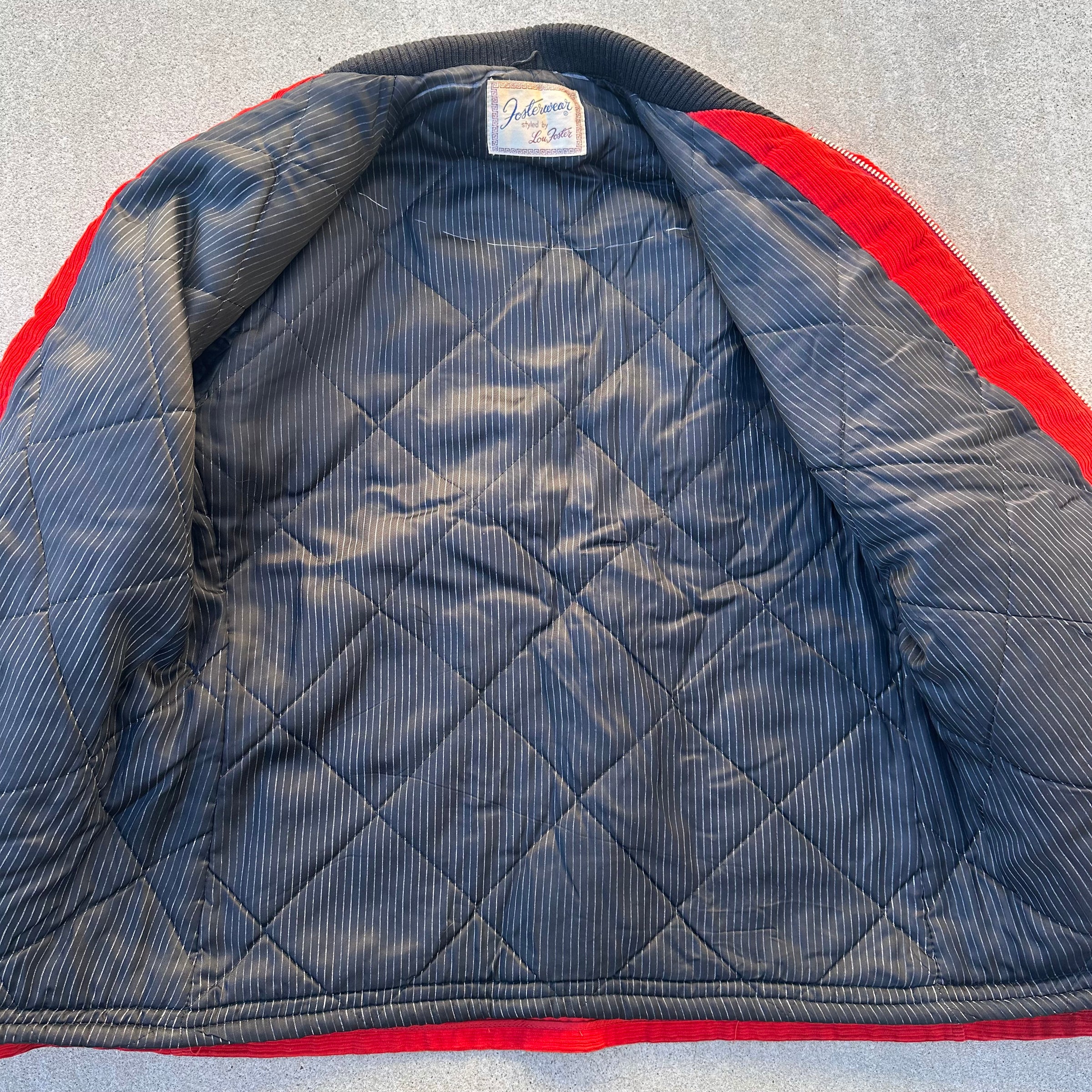 1950’s/60’s Fosterwear Corduroy Rockabilly Car Coat Large