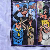 1985 Dope Gilbert Shelton Fabulous Furry Freak Brothers T-Shirt XL