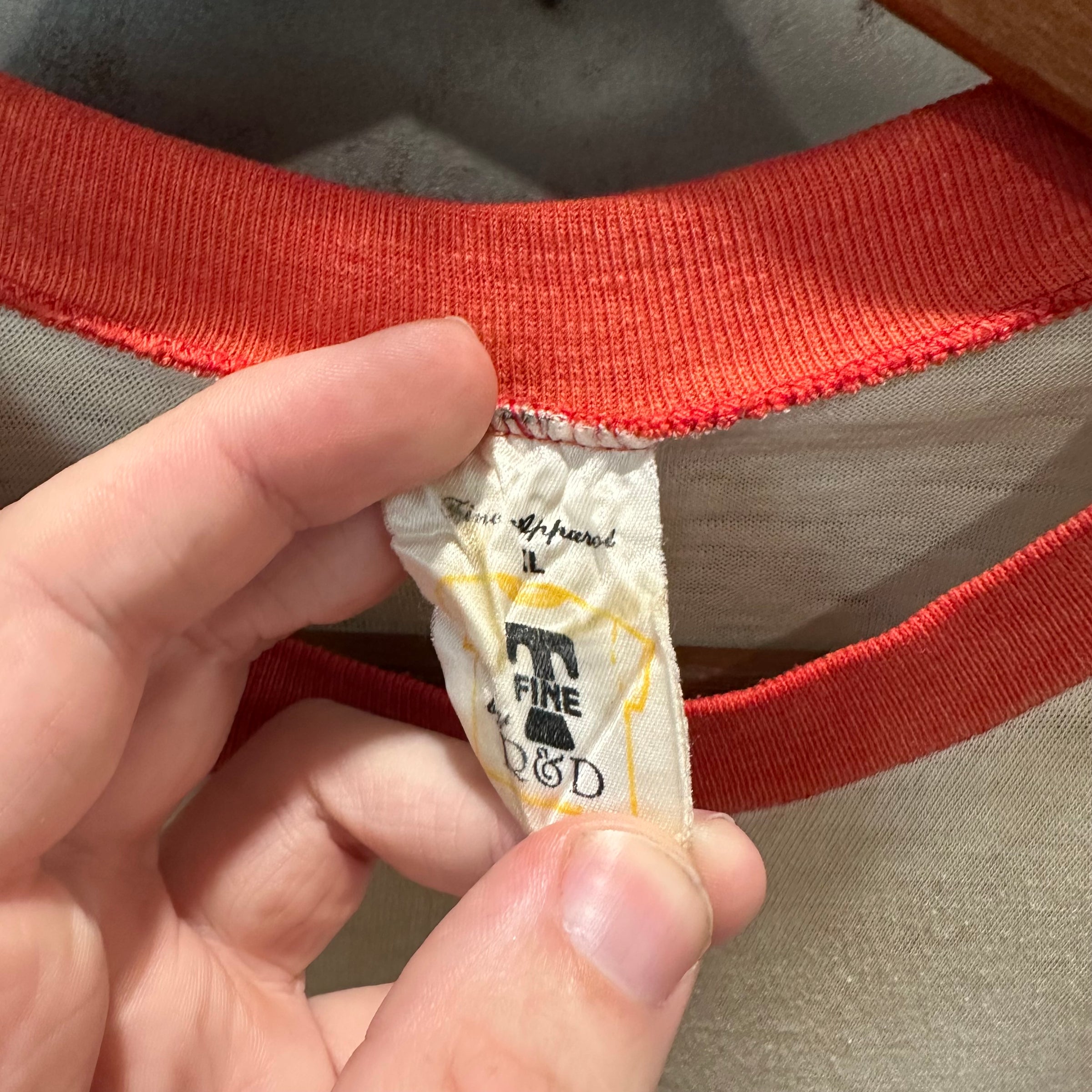 1980’s Tucson Rough Riders Ringer T-Shirt Large